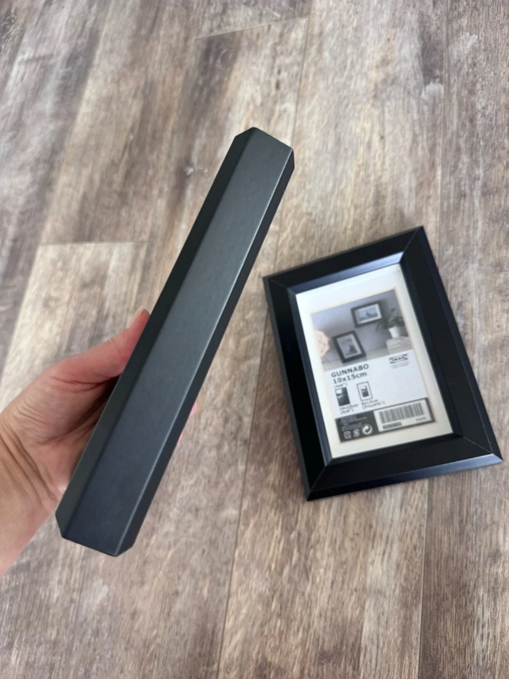IKEA GUNNABO Black Photo Frame 4” x 6” (10x15 cm) - Set of 2
